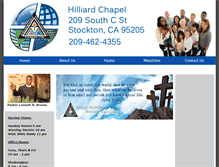 Tablet Screenshot of hilliardchapel.org